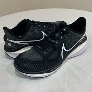 Nike Air Zoom Vomero 17 Men's Running Shoes Size 8, Black/White- FB1309-004